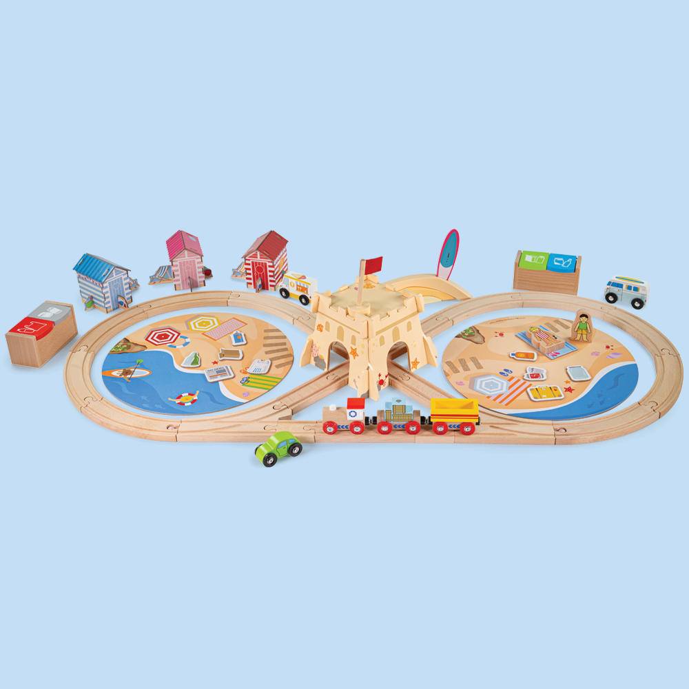 Wooden Train Sets | Wooden Railway | Bigjigs Toys