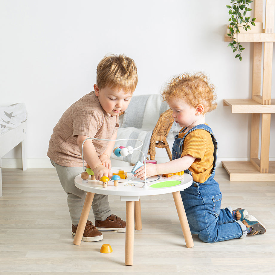 Wooden baby sales activity table