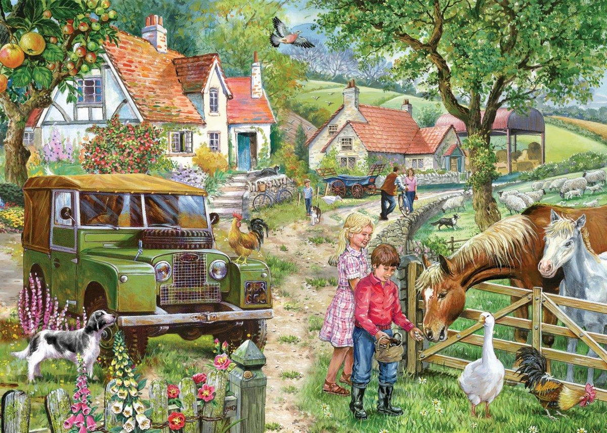 Orchard Farm | 1000 Piece | House of Puzzles – Bigjigs Toys