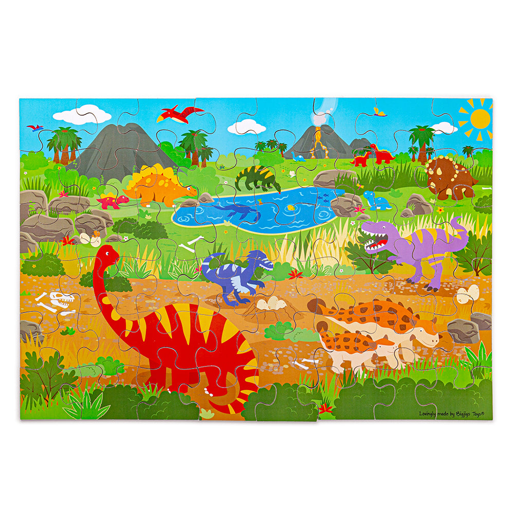 Dinosaur Floor Puzzle | Jigsaw Puzzles | Bigjigs Toys