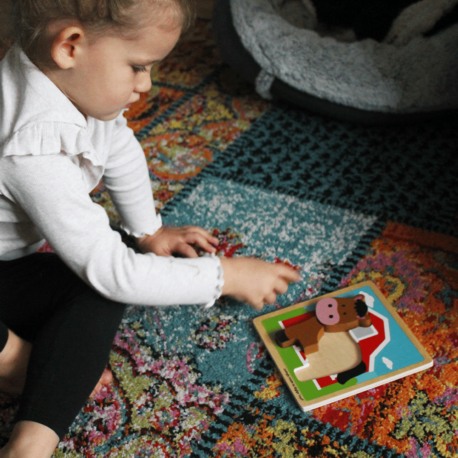 Chunky Lift-Out Horse Puzzle, Puzzles For Toddlers