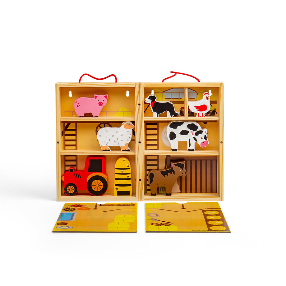 Kmart wooden best sale toy storage chest