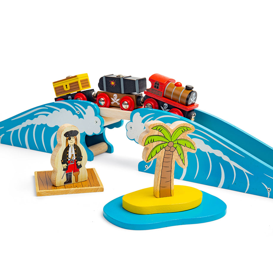 Pirate store train set