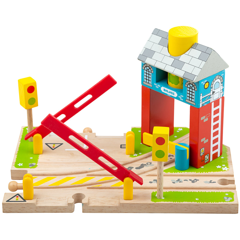 Signal Box Wooden Train Set Accessories Bigjigs Rail Bigjigs Toys