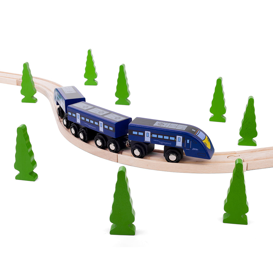 High speed sales toy train set