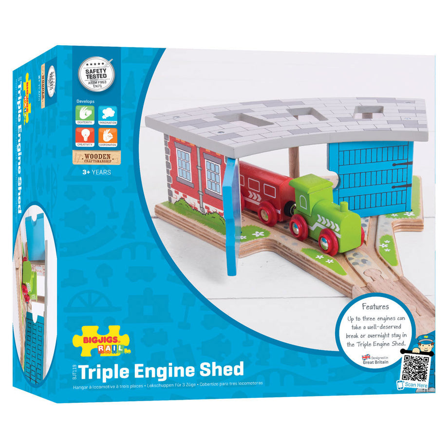 Bigjigs hot sale engine shed