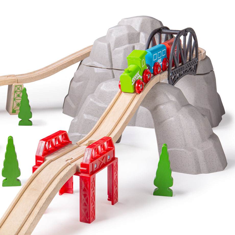 Rocky wooden hot sale train