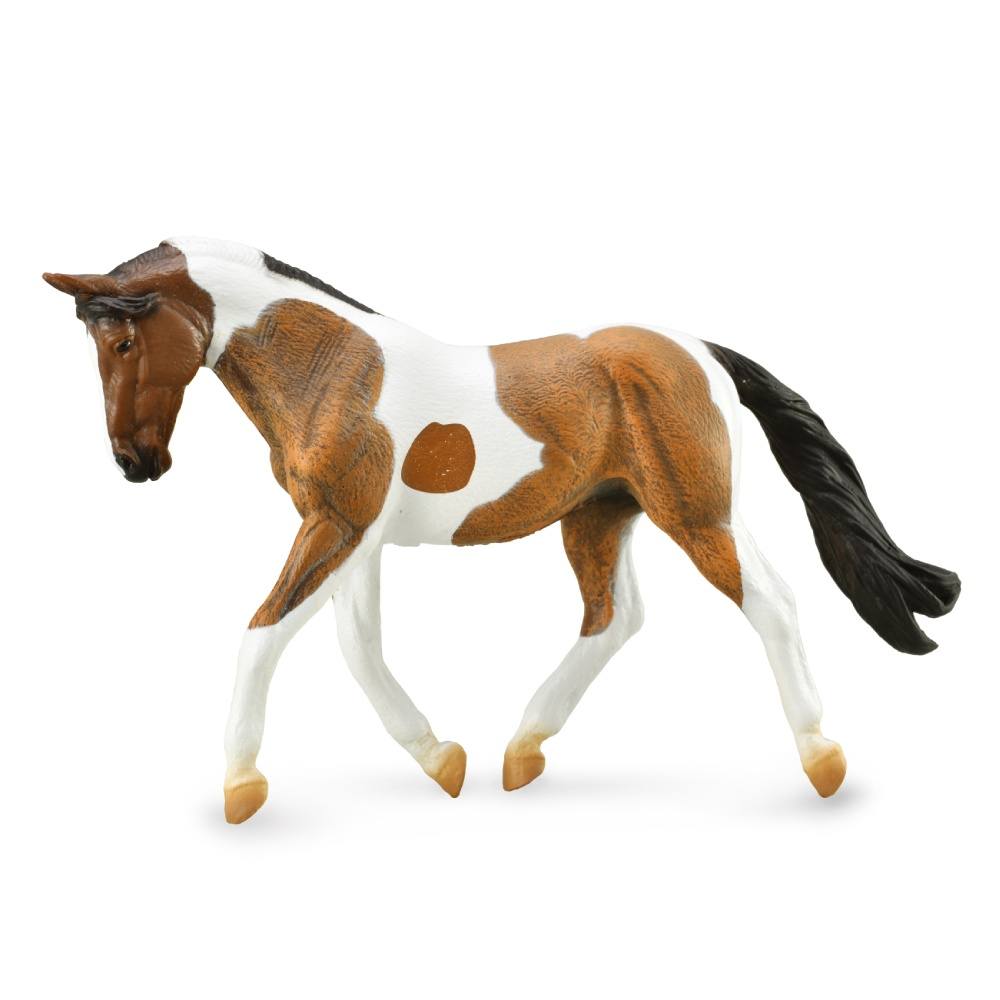 Pinto Mare Bay Figurine | CollectA Collectable Animal Figure – Bigjigs Toys