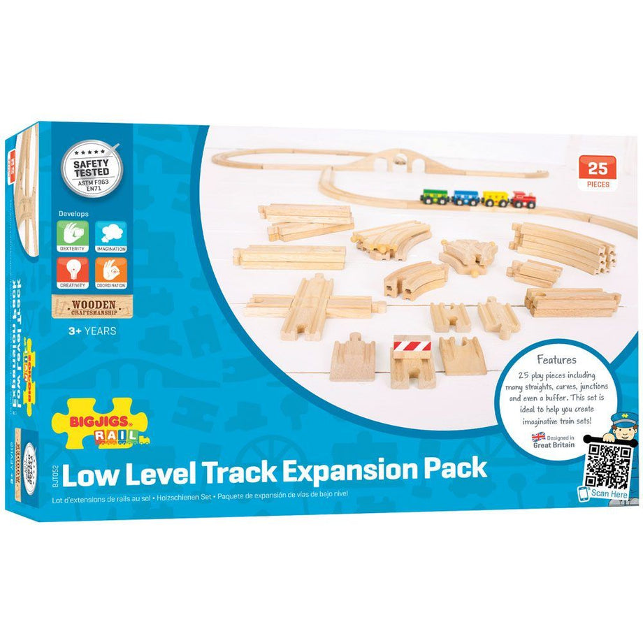 Wooden Train Track Building Blocks Diy Accessories Track Extension Kit  Compatible With Wooden Railway Track Children's Educational Toys