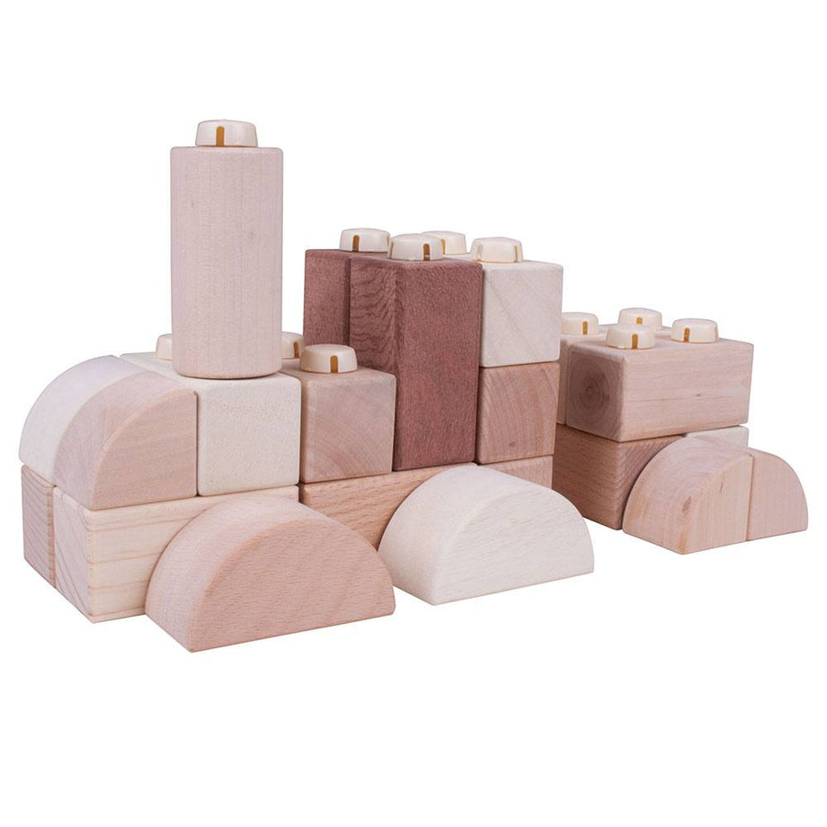 Wooden blocks deals 100 pieces