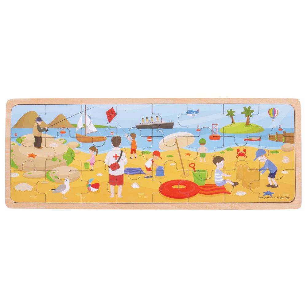 At The Seaside Puzzle | Puzzles | Bigjigs Toys