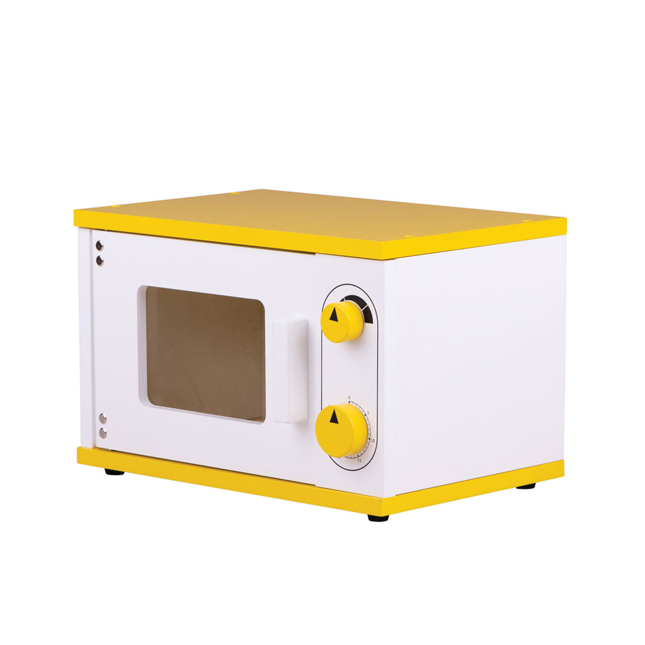 Wooden cheap play microwave